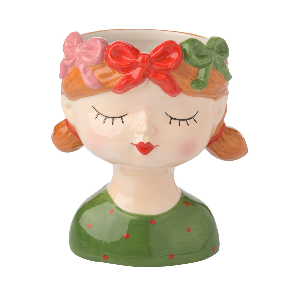 Vazen in de vorm van een vrouw