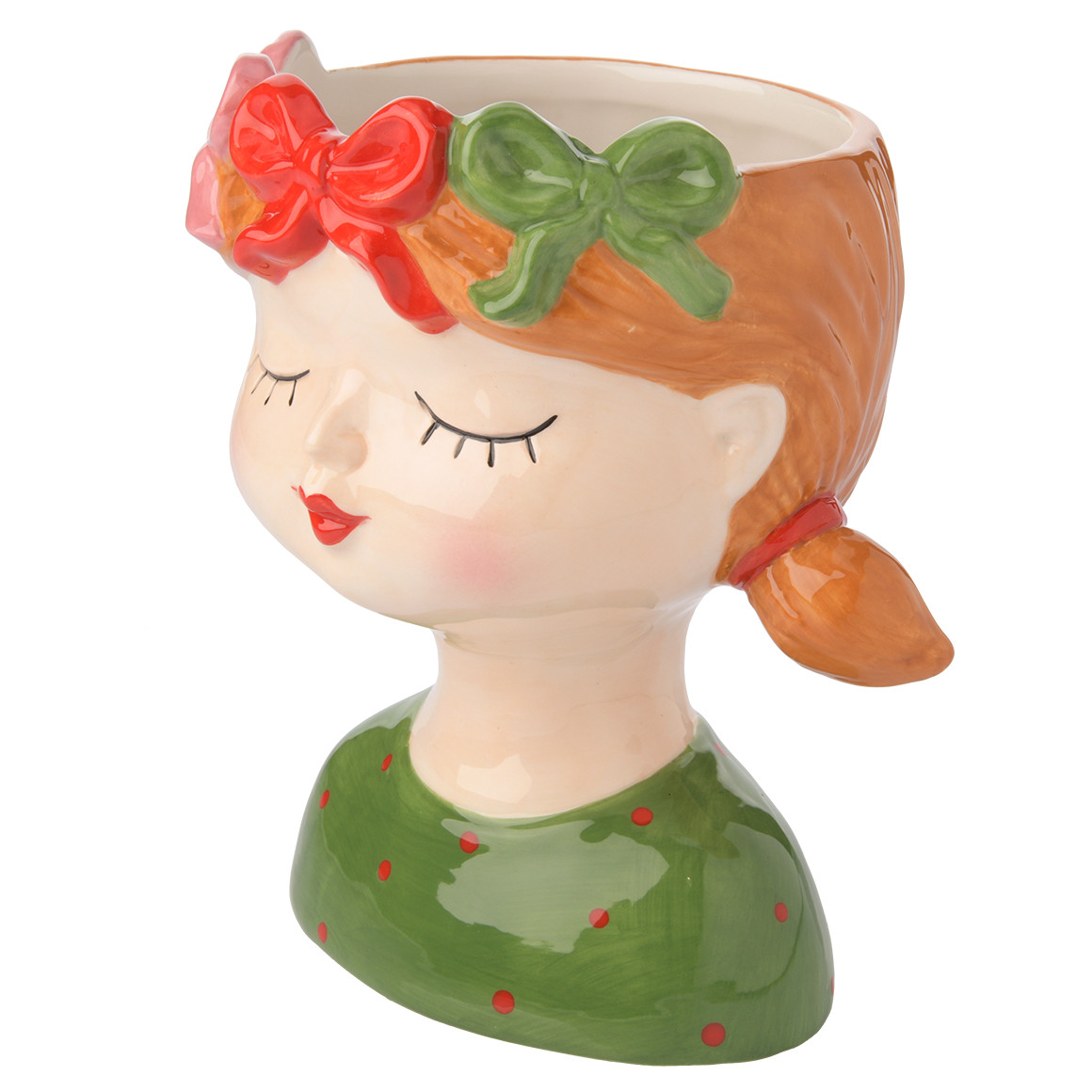 Vazen in de vorm van een vrouw