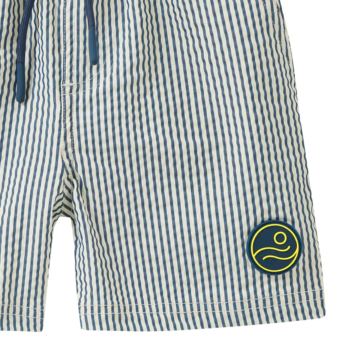 Jungen Badeshorts mit Seersucker-Streifen