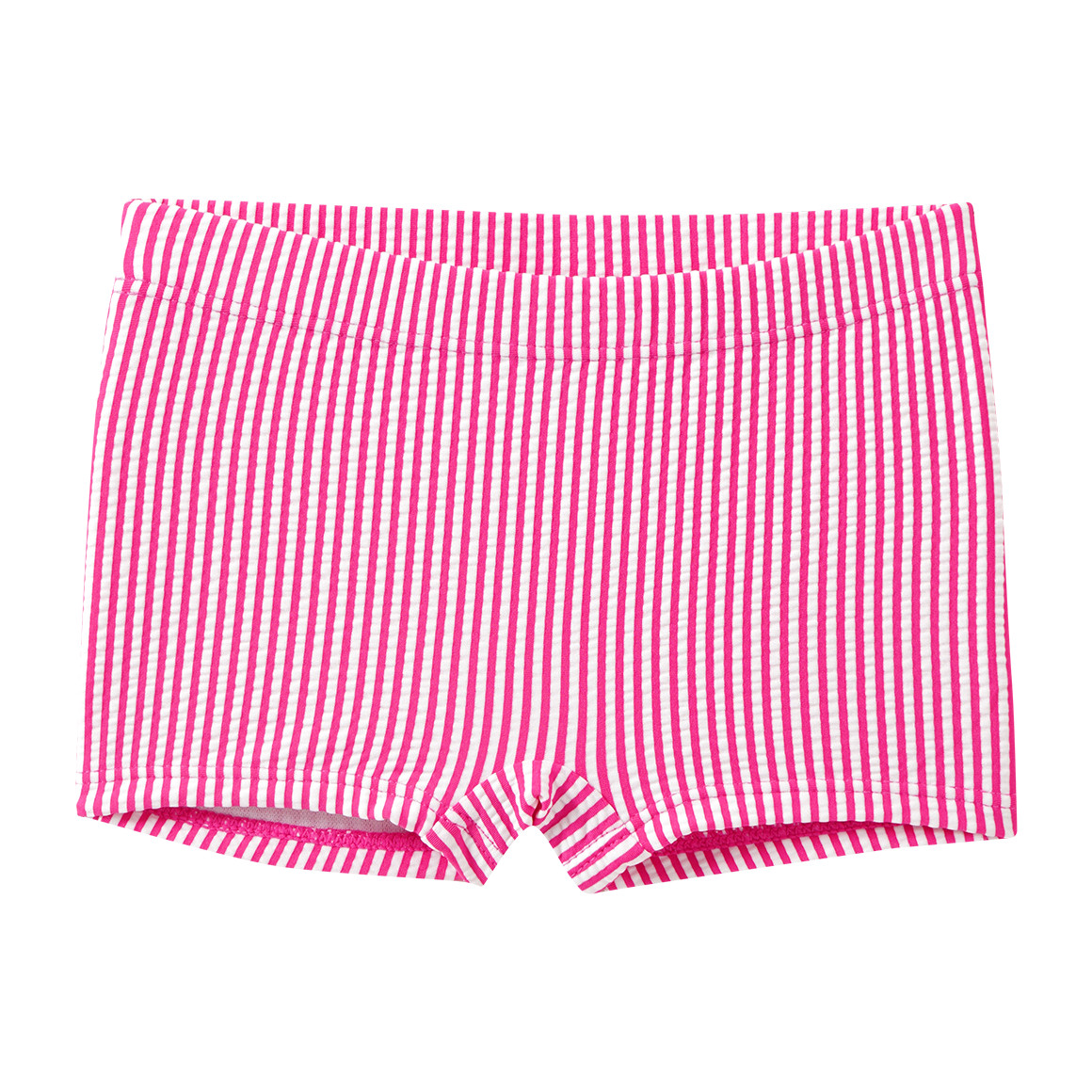 Mädchen Bikini mit Seersucker-Streifen