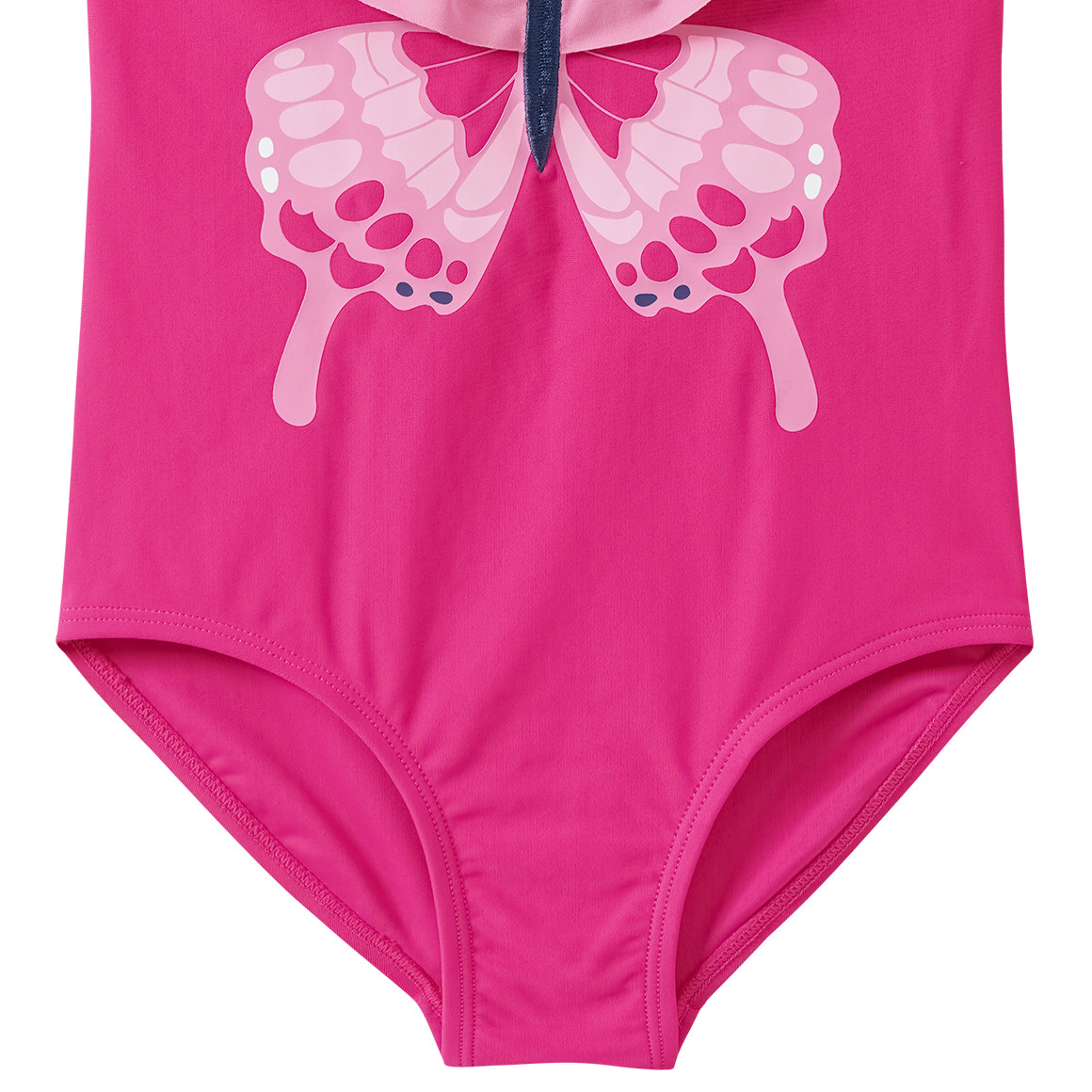 Mädchen Badeanzug mit Schmetterling