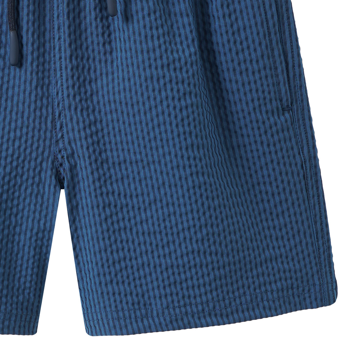 Jungen Badeshorts mit Seersucker-Streifen