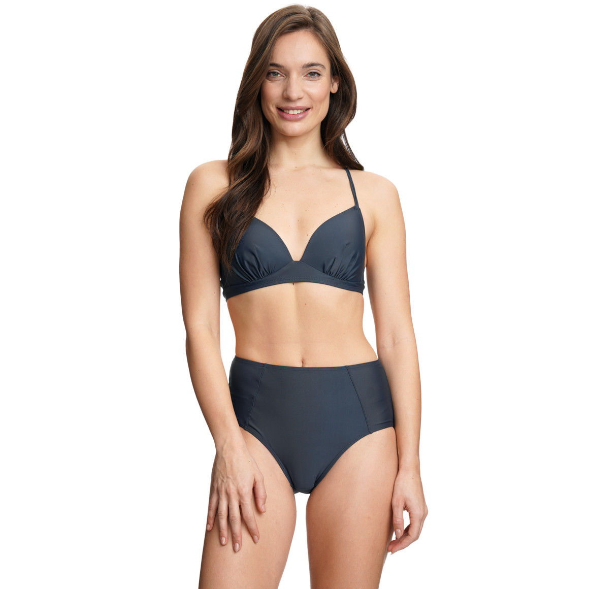Damen Bikinioberteil unifarben