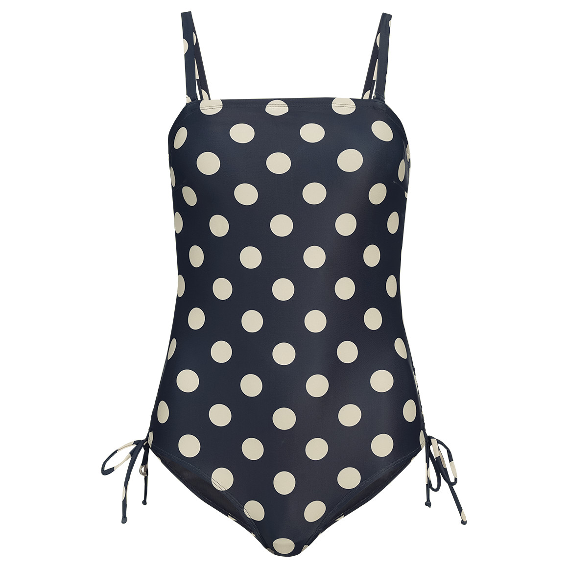 Damen Shape-Badeanzug mit Punkte-Allover