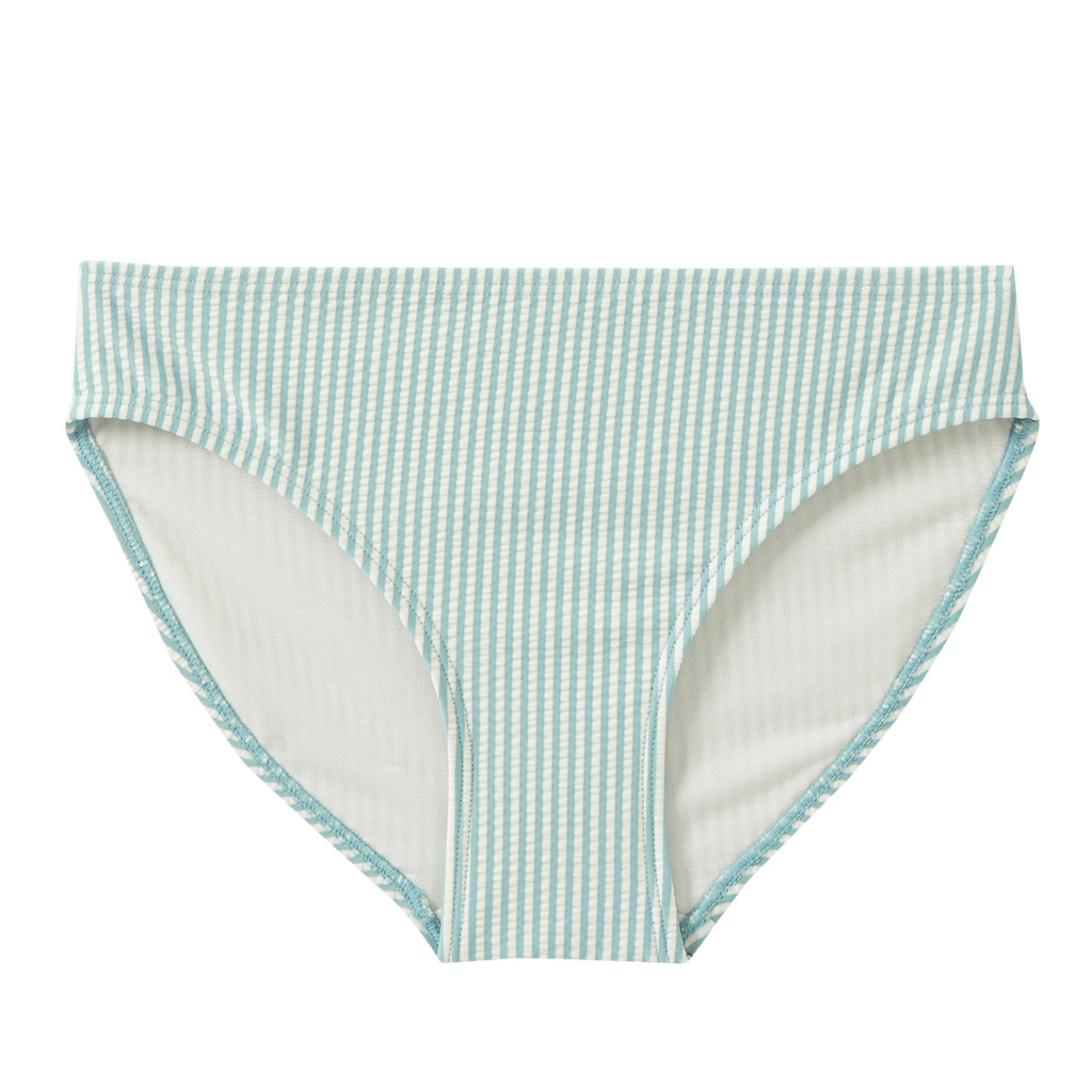 Mädchen Bikini in Seersucker-Qualität