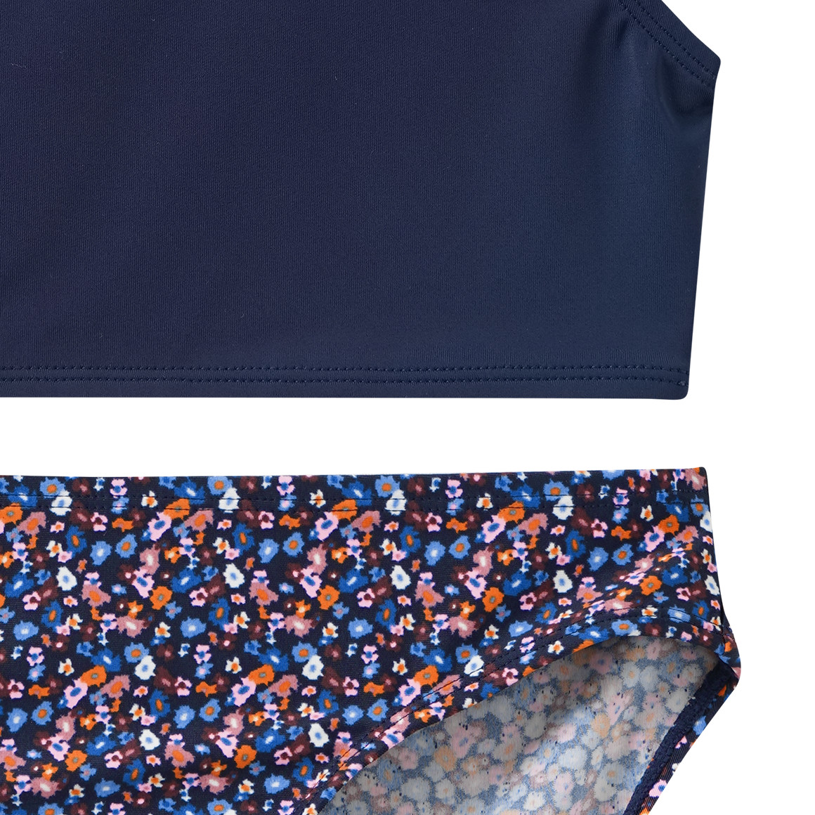 Mädchen Bikini mit Blümchen