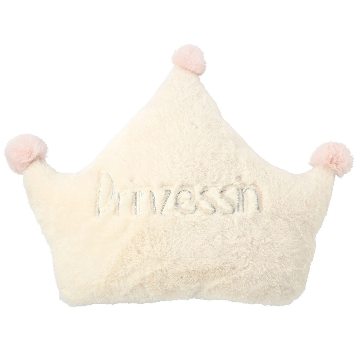 Großes Kissen in Kronenform