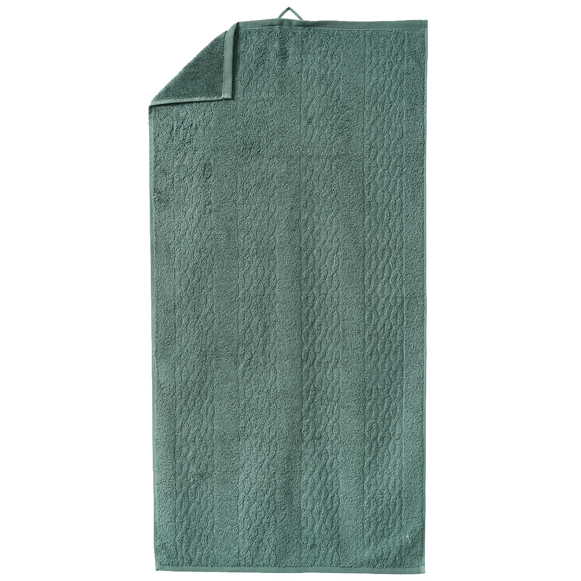 Handdoek met kabelpatroon