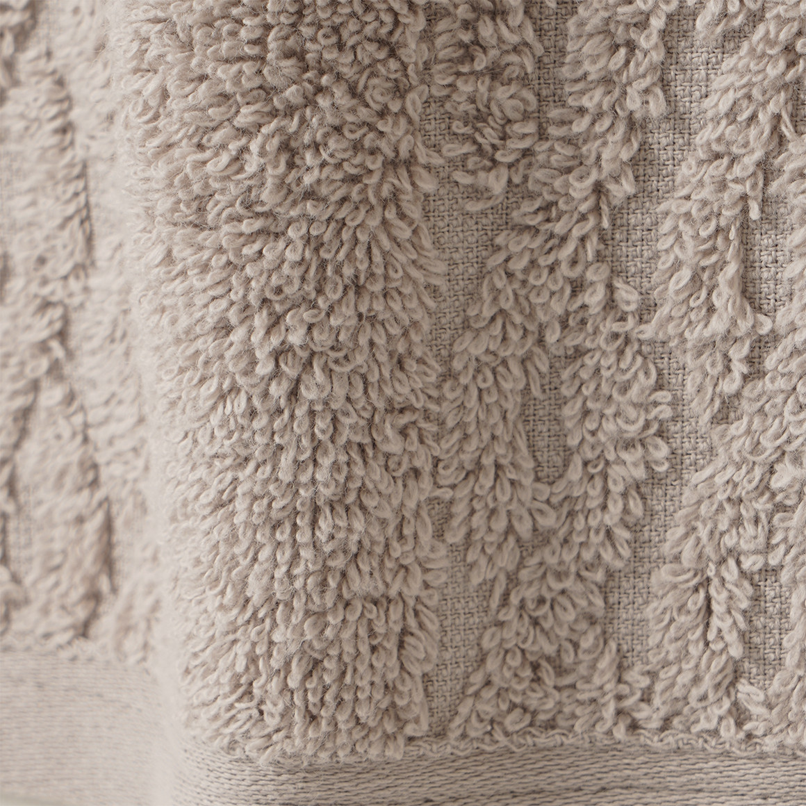 Gastendoek met kabelpatroon