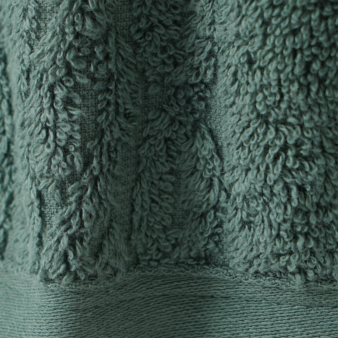 Gastendoek met kabelpatroon