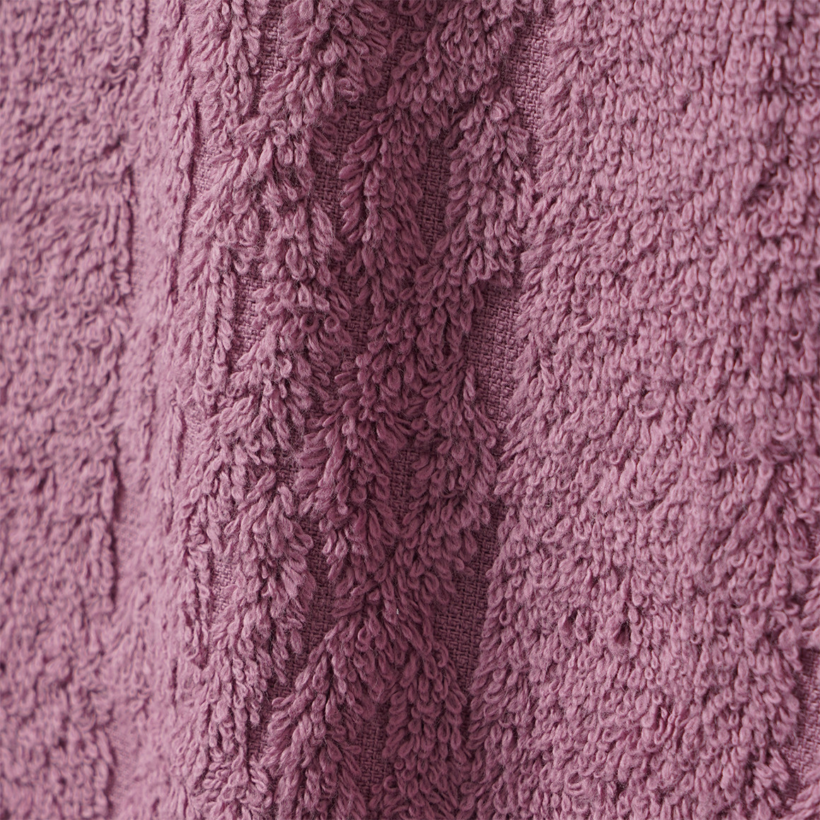 Douchehanddoek met kabelpatroon