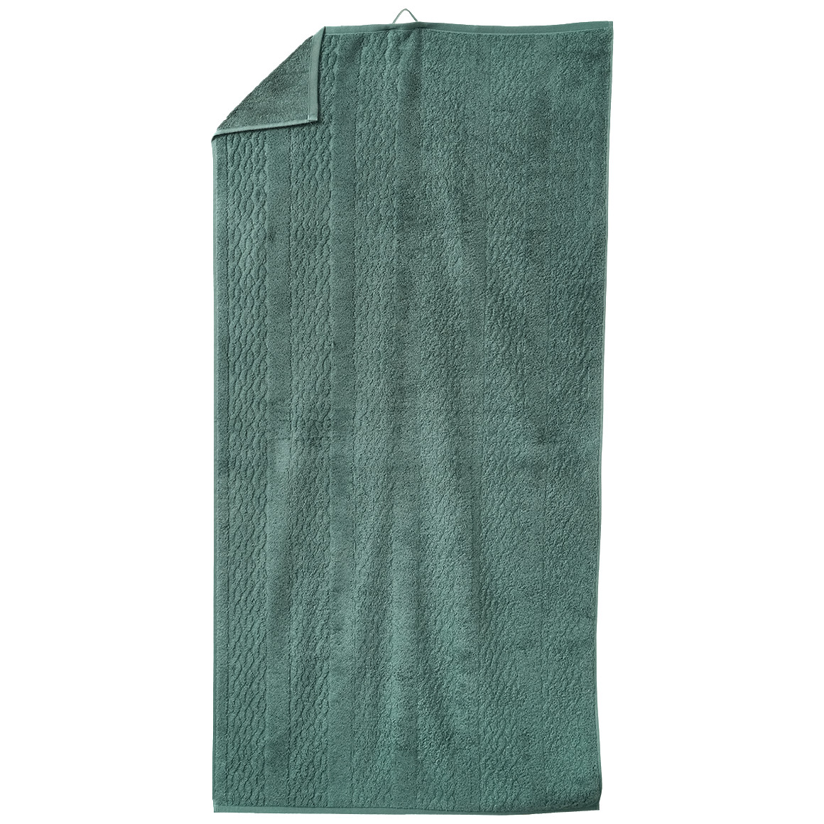 Duschtuch mit Zopfmuster