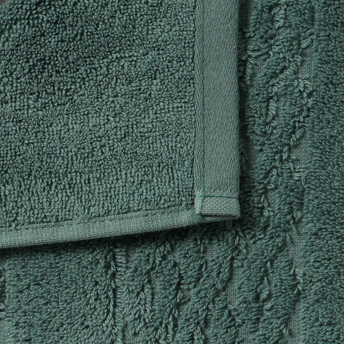 Duschtuch mit Zopfmuster