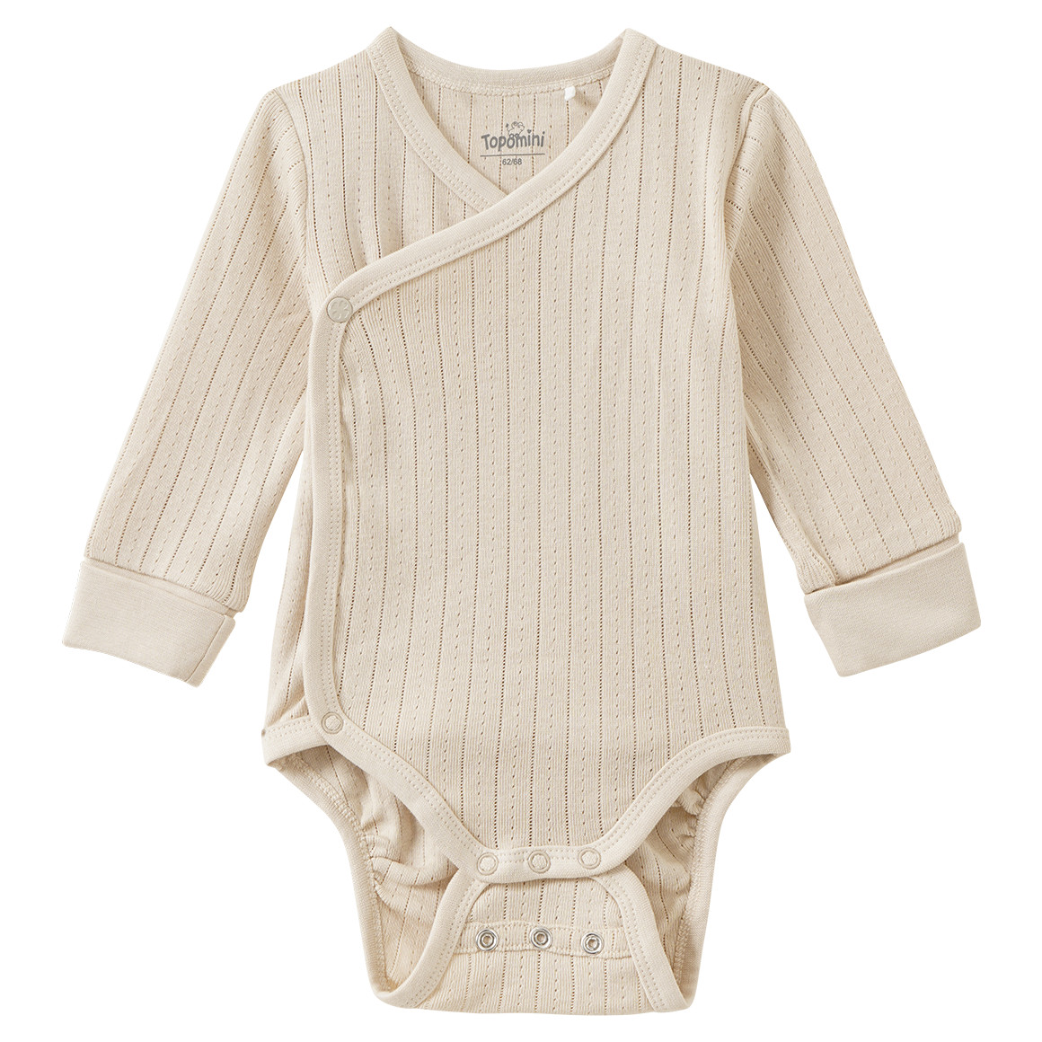 Newborn Wickelbody mit Lochmuster