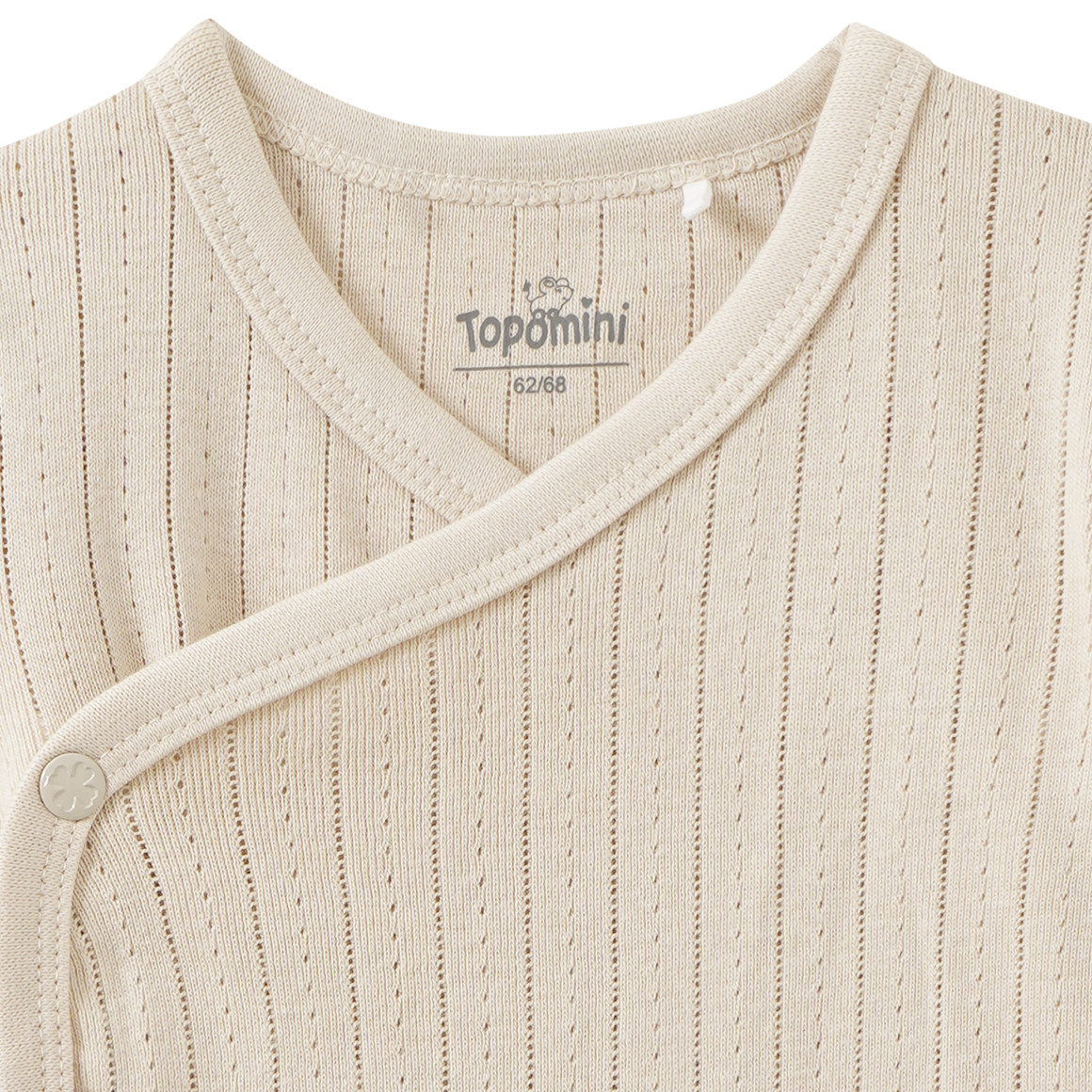 Newborn Wickelbody mit Lochmuster