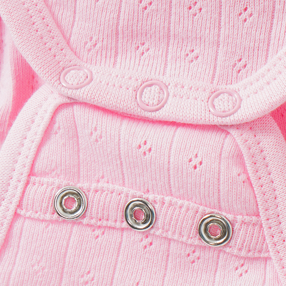 Newborn Wickelbody mit Lochmuster