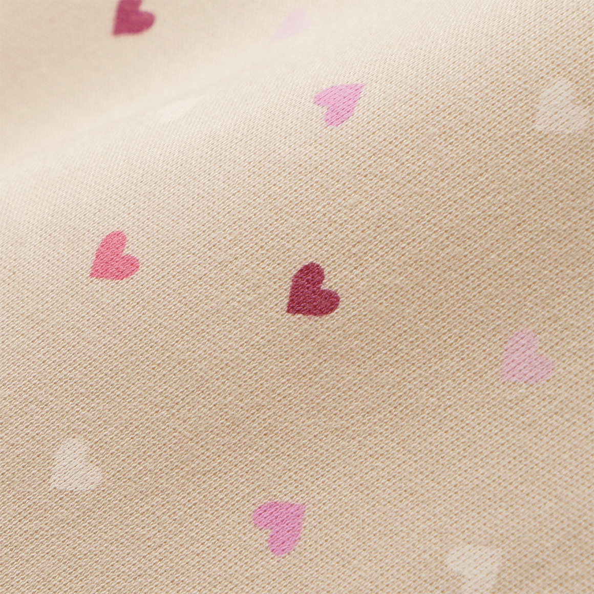 Baby-pyjama met hartjes allover