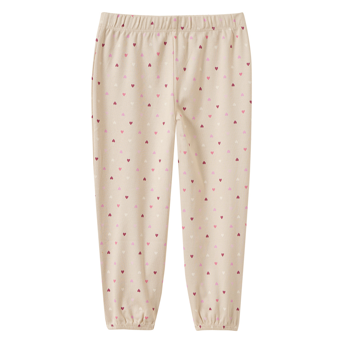 Baby-pyjama met hartjes allover