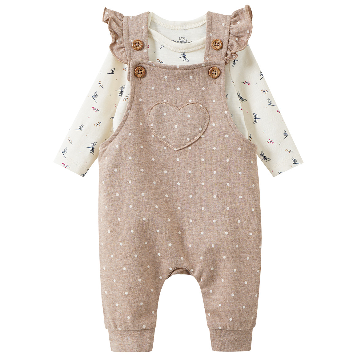 Newborn Strampler und Langarmbody