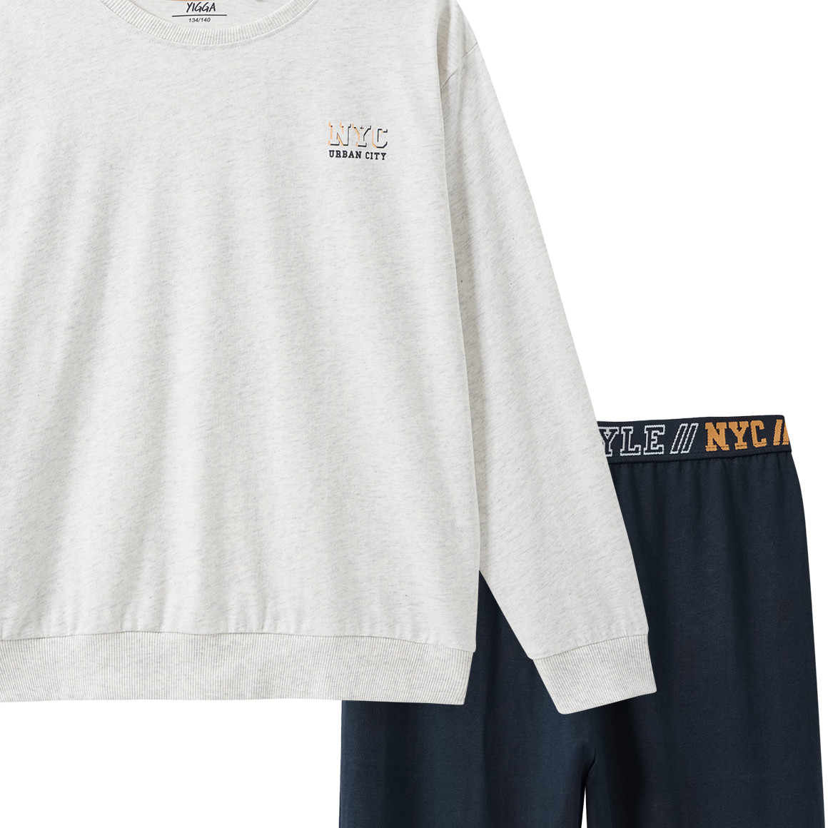 Jungen Schlafanzug mit Backprint