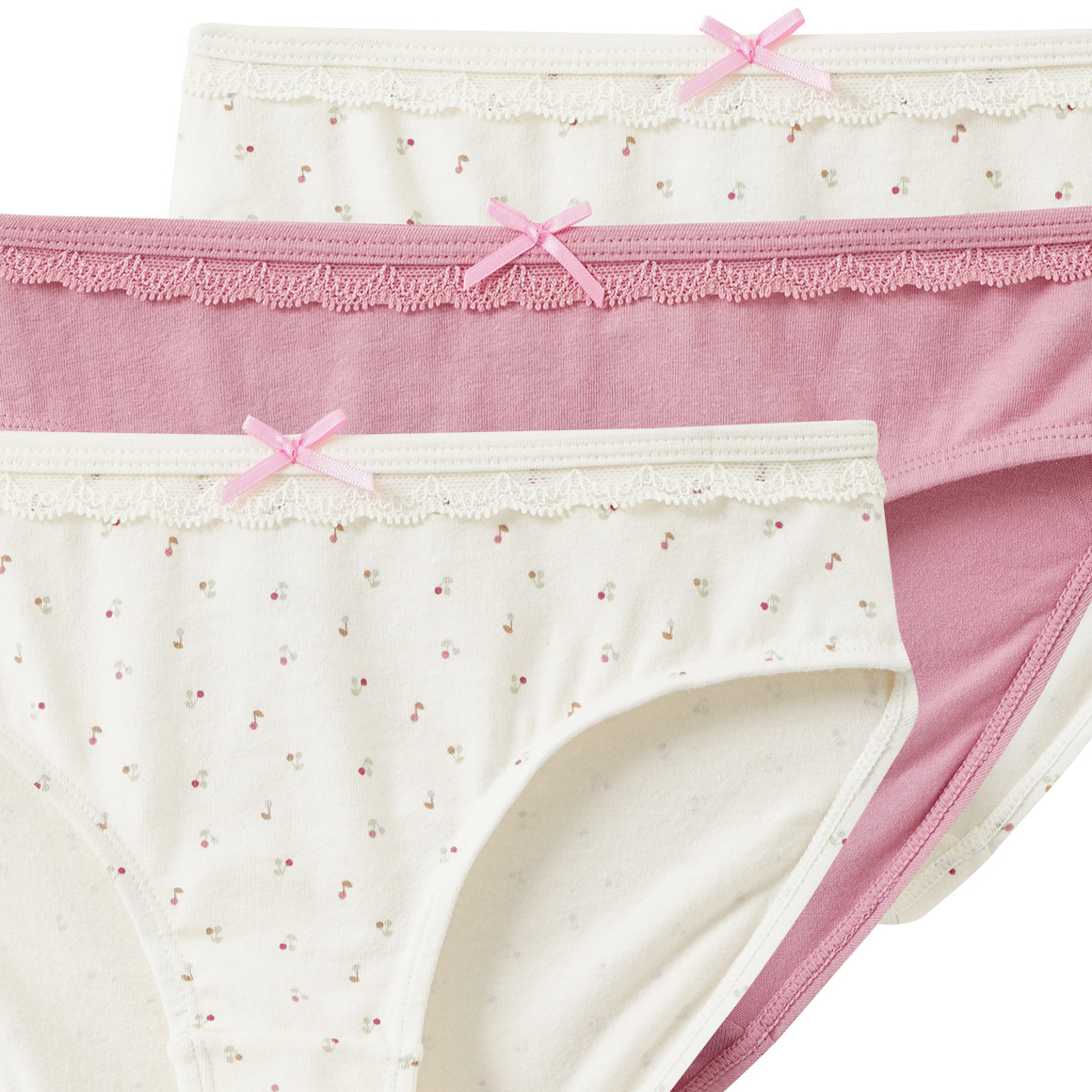 3 Mädchen Slips im Set