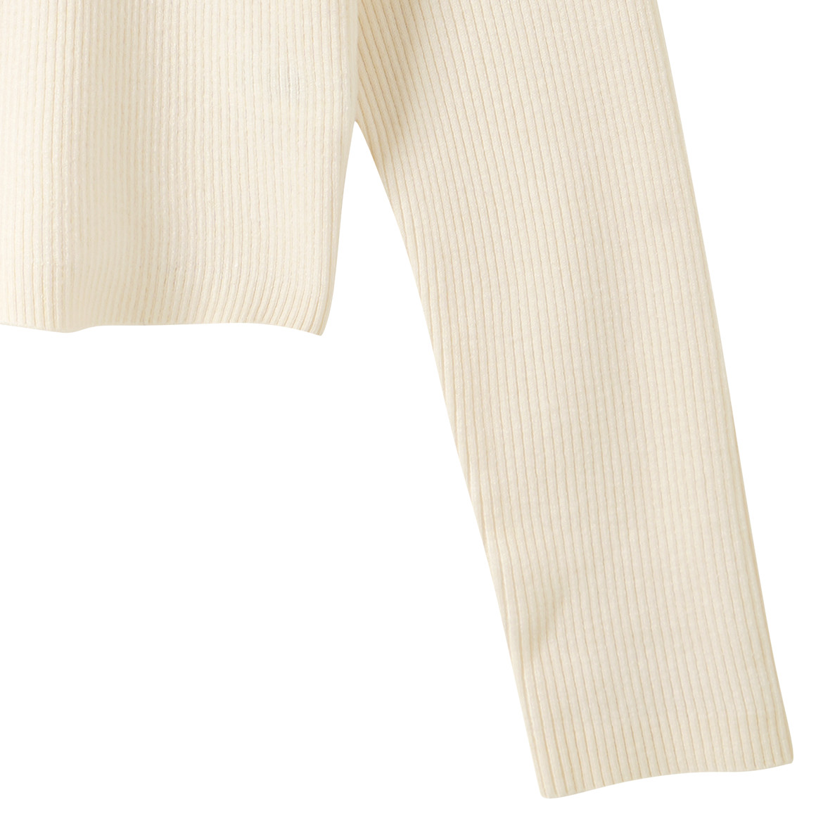 Mädchen Strickjacke mit Rippstruktur