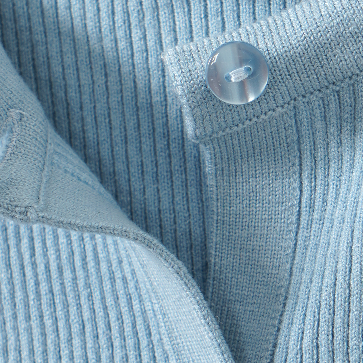 Mädchen Strickjacke mit Rippstruktur