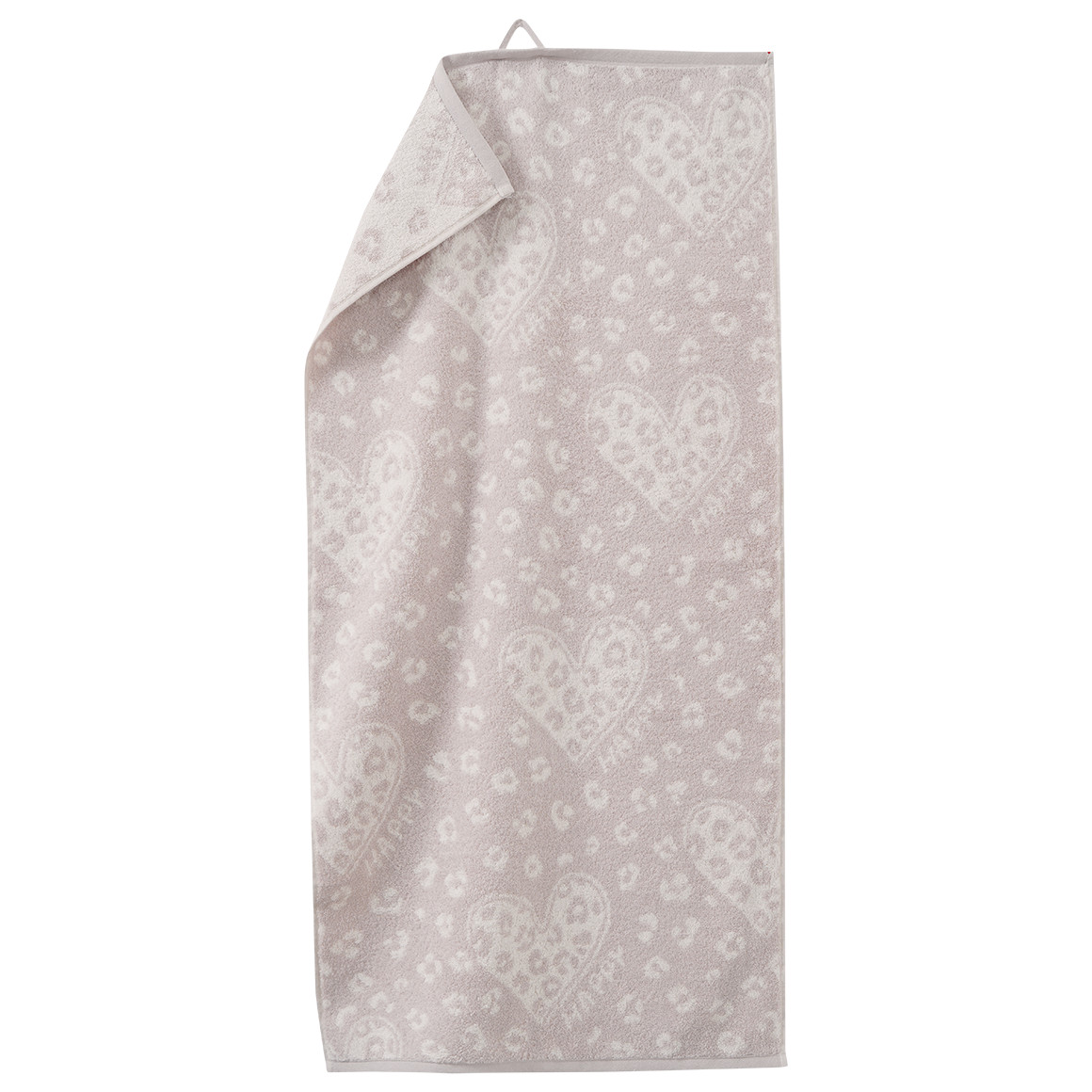 Handdoek met hartjes all-over