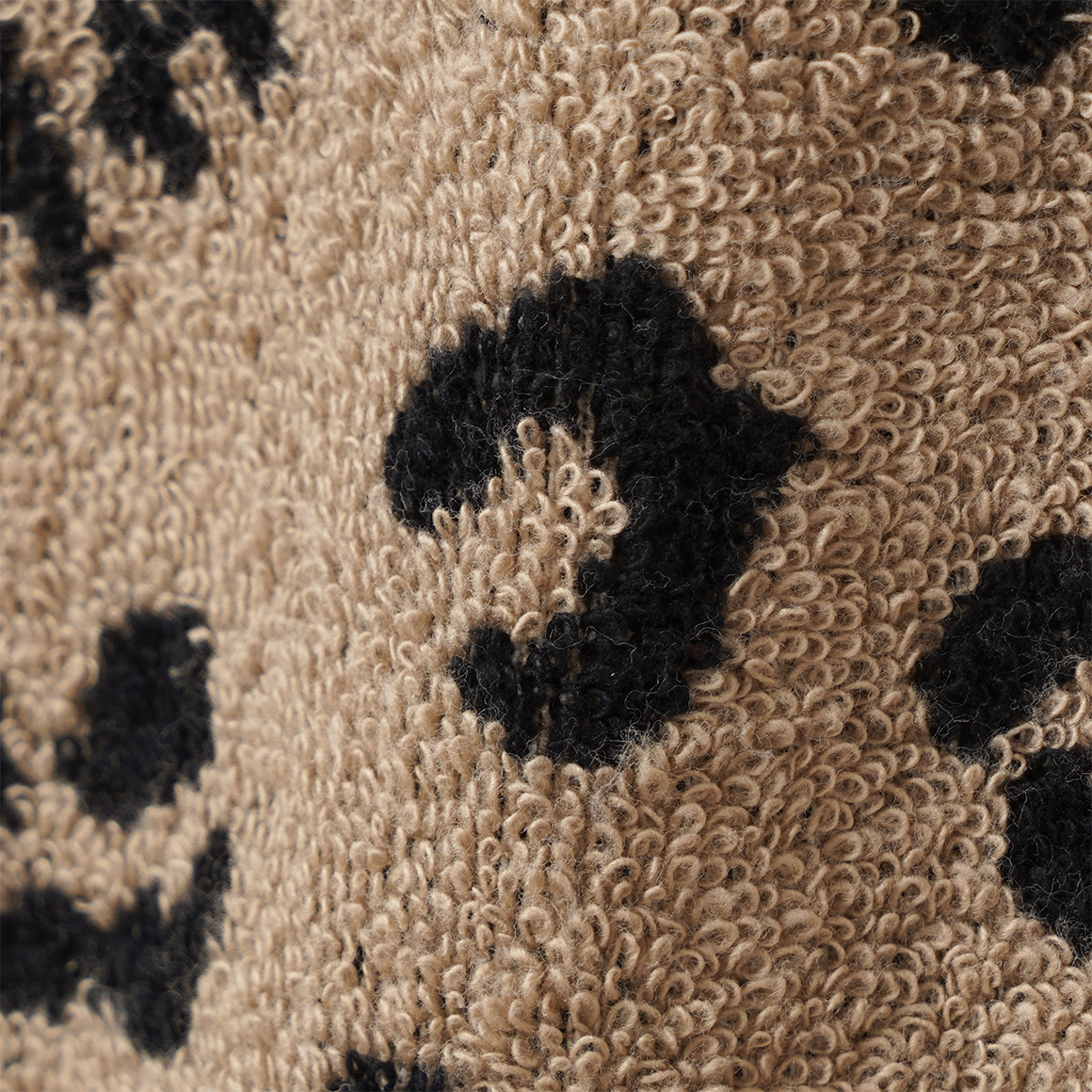 Gästetuch mit Herz-Allover