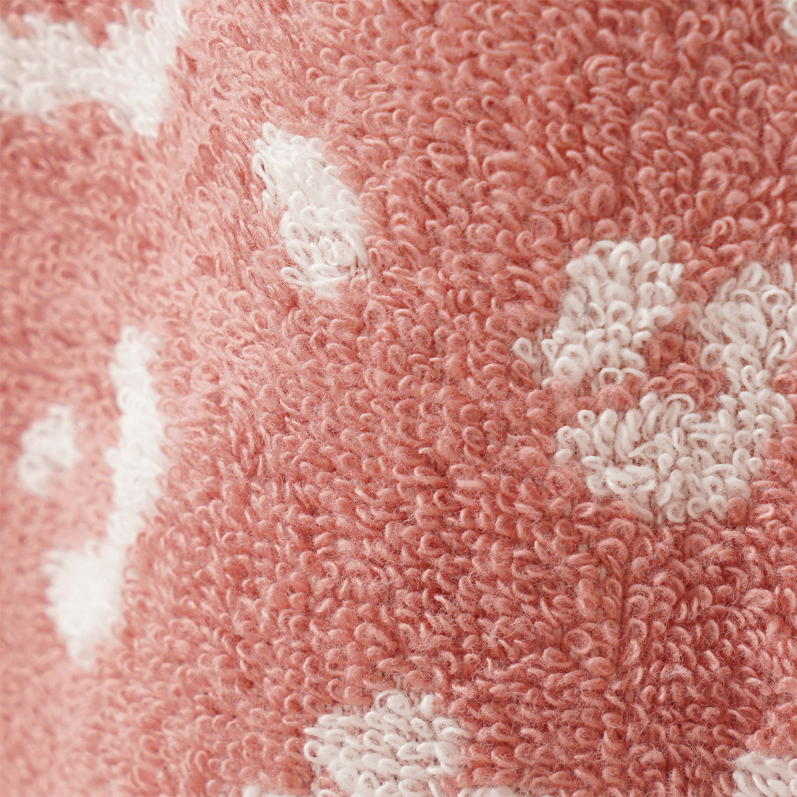 Gästetuch mit Herz-Allover