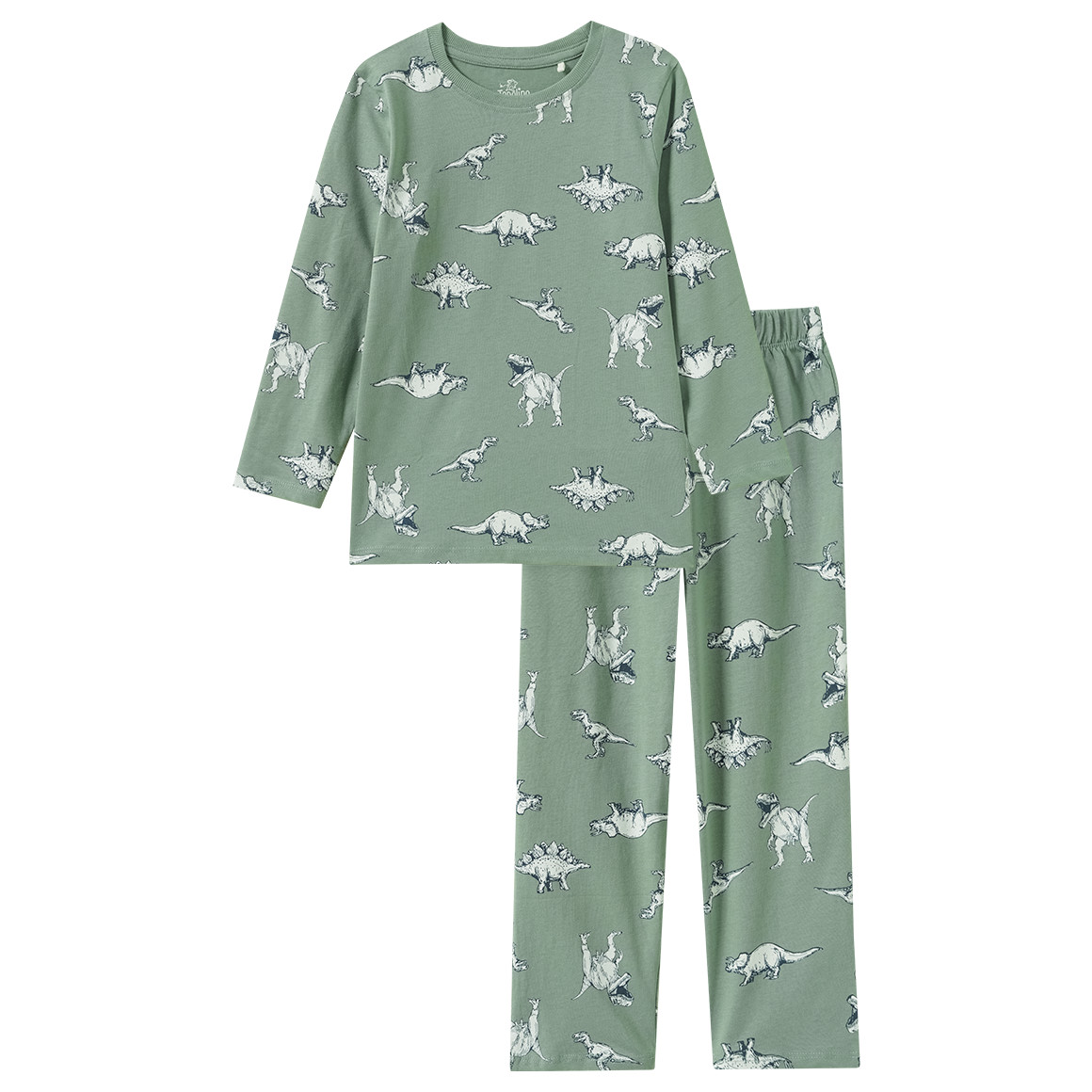 Jungen Schlafanzug mit Dino-Print