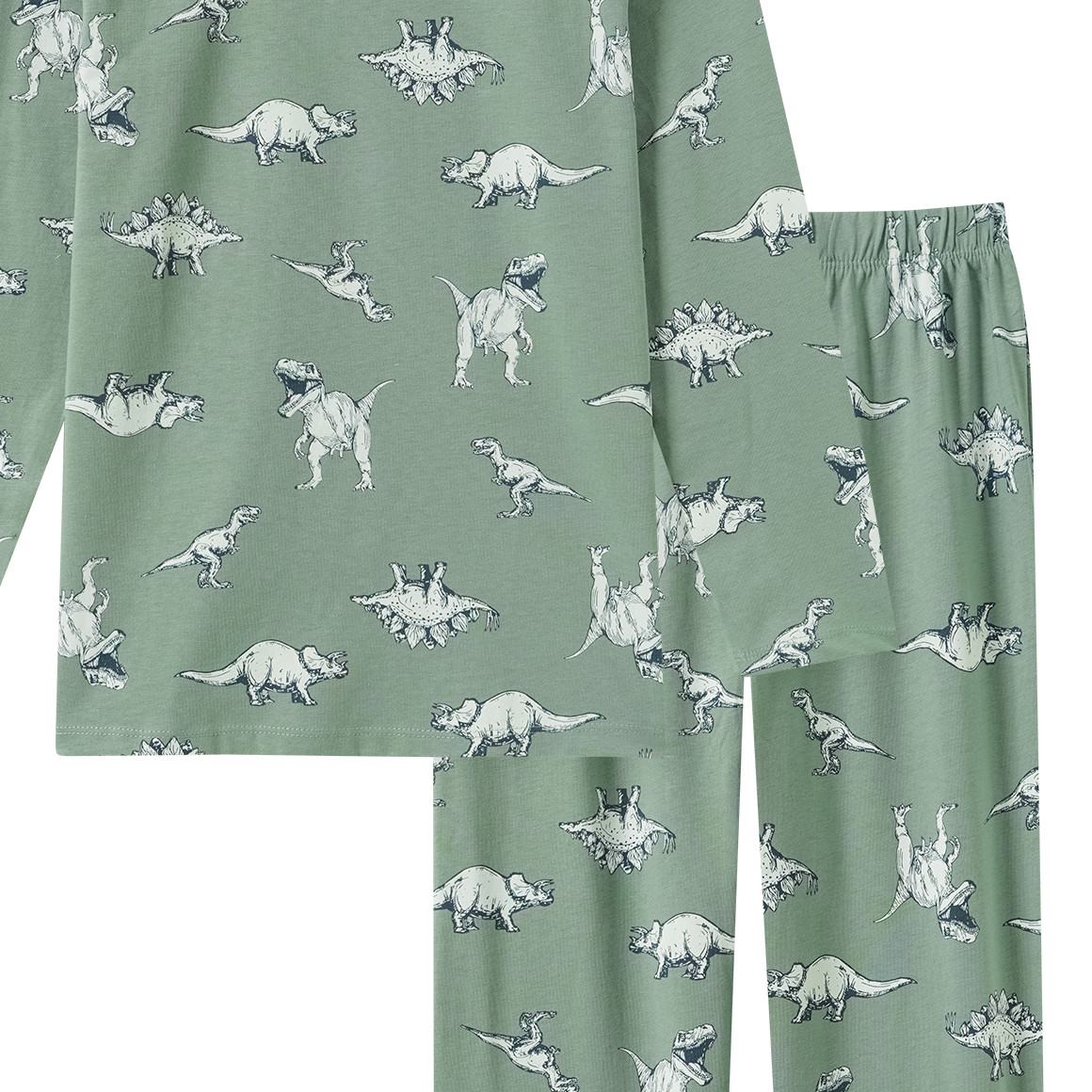 Jungen Schlafanzug mit Dino-Print
