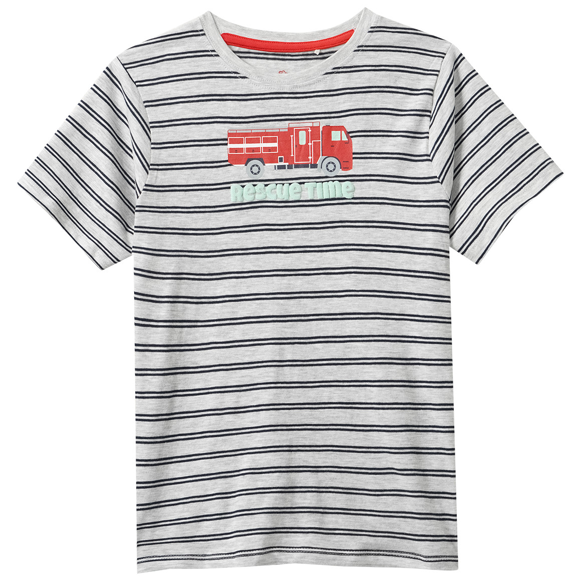 Jungen Shorty mit Feuerwehr-Motiv