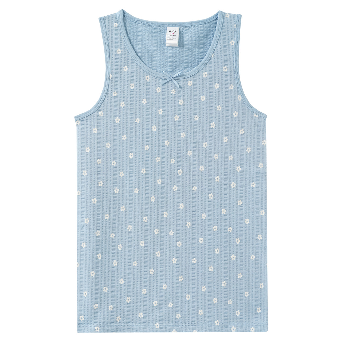 3 Mädchen Unterhemden mit Bio-Baumwolle