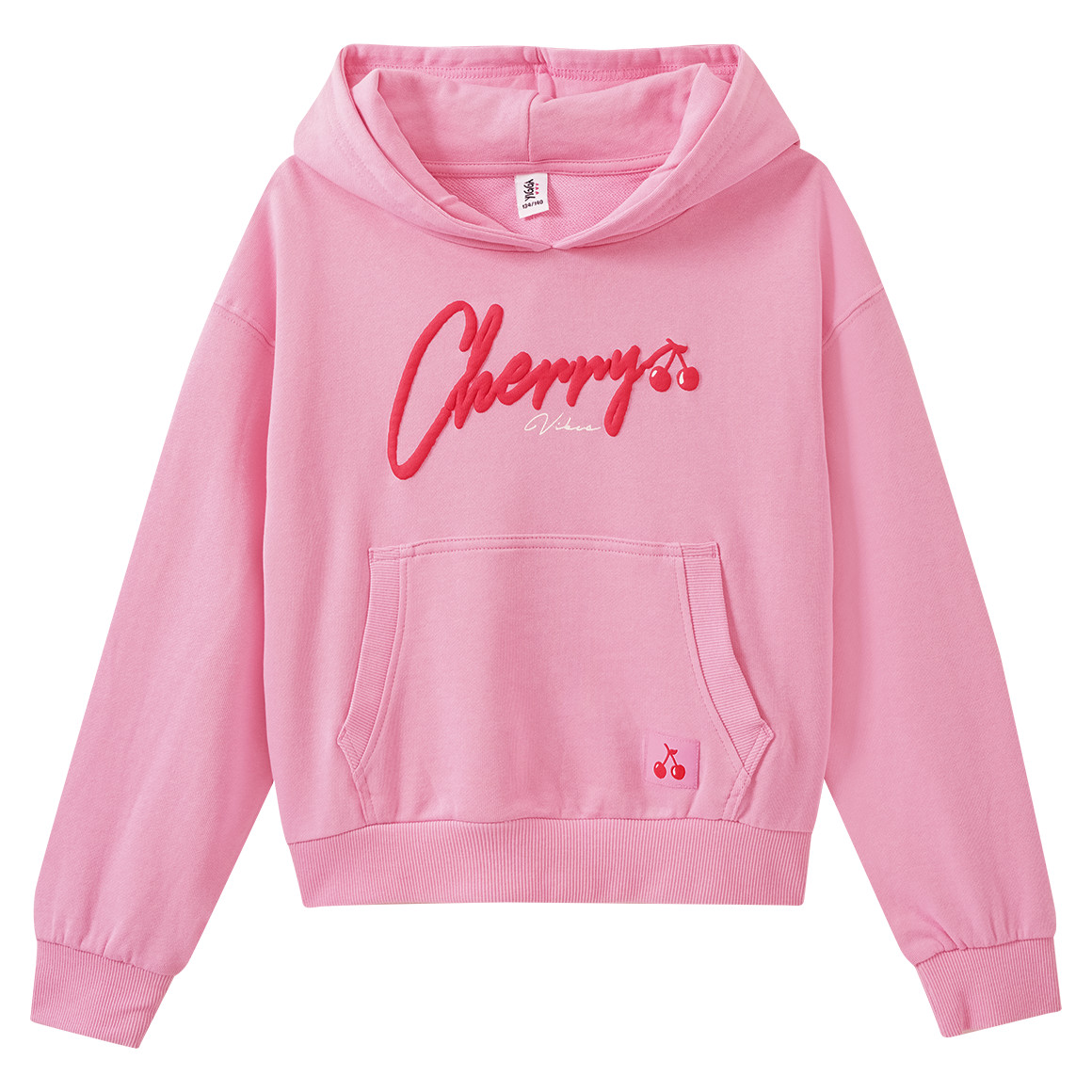 Mädchen Hoodie mit gummiertem Print