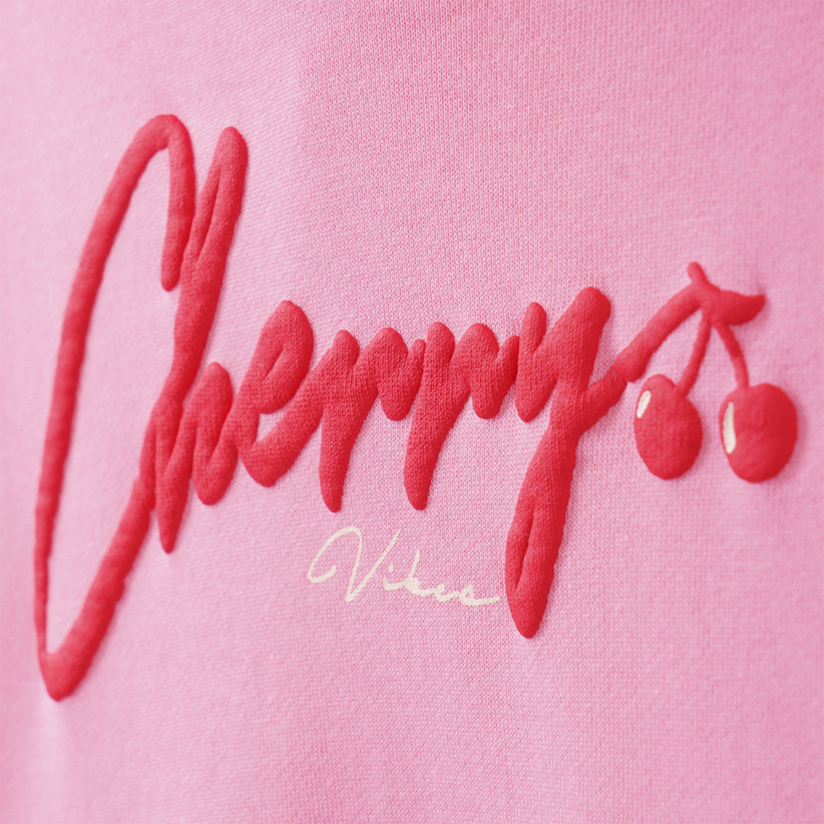 Mädchen Hoodie mit gummiertem Print