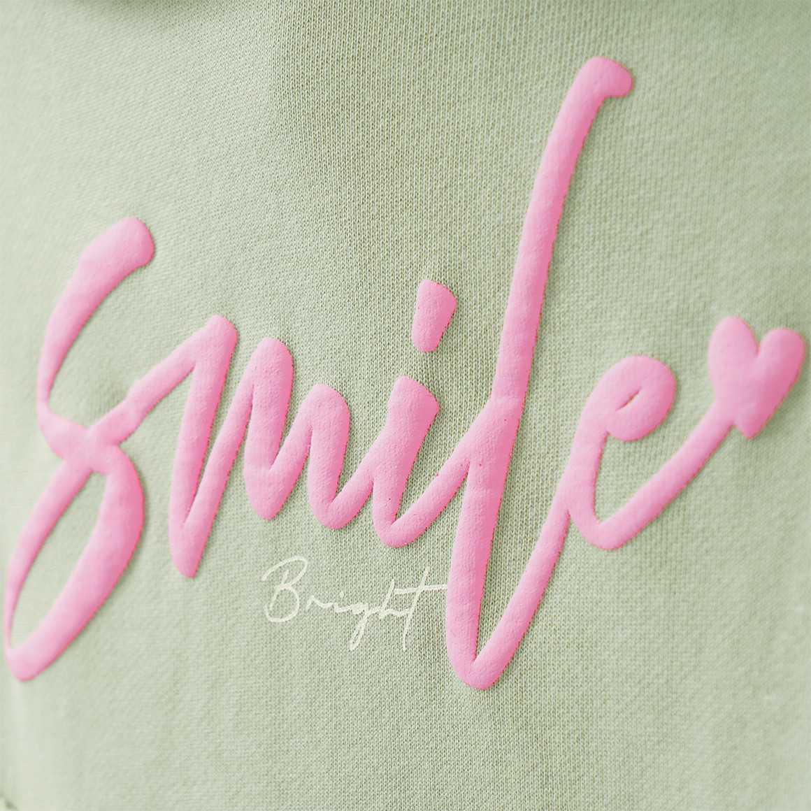 Mädchen Hoodie mit gummiertem Print