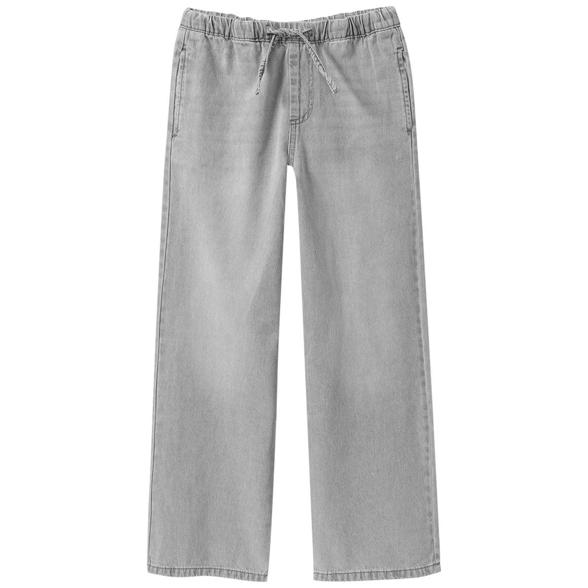 Mädchen Wide-Leg-Jeans mit Tunnelzug