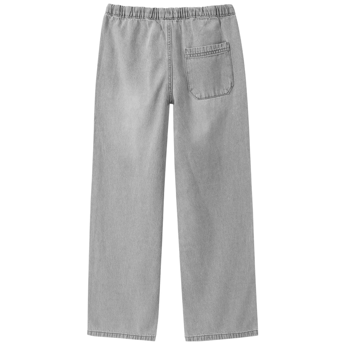 Mädchen Wide-Leg-Jeans mit Tunnelzug