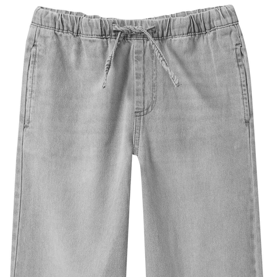 Mädchen Wide-Leg-Jeans mit Tunnelzug