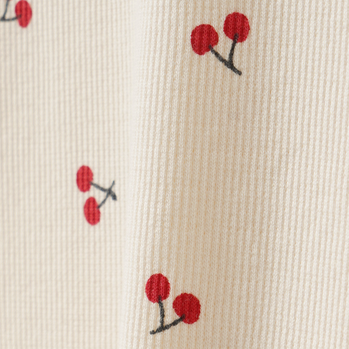 Mädchen Langarmshirt mit Kirsch-Allover