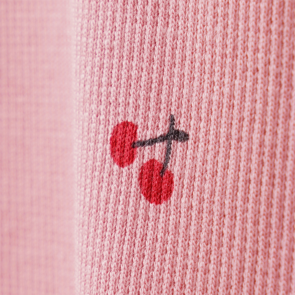 Mädchen Langarmshirt mit Kirsch-Allover