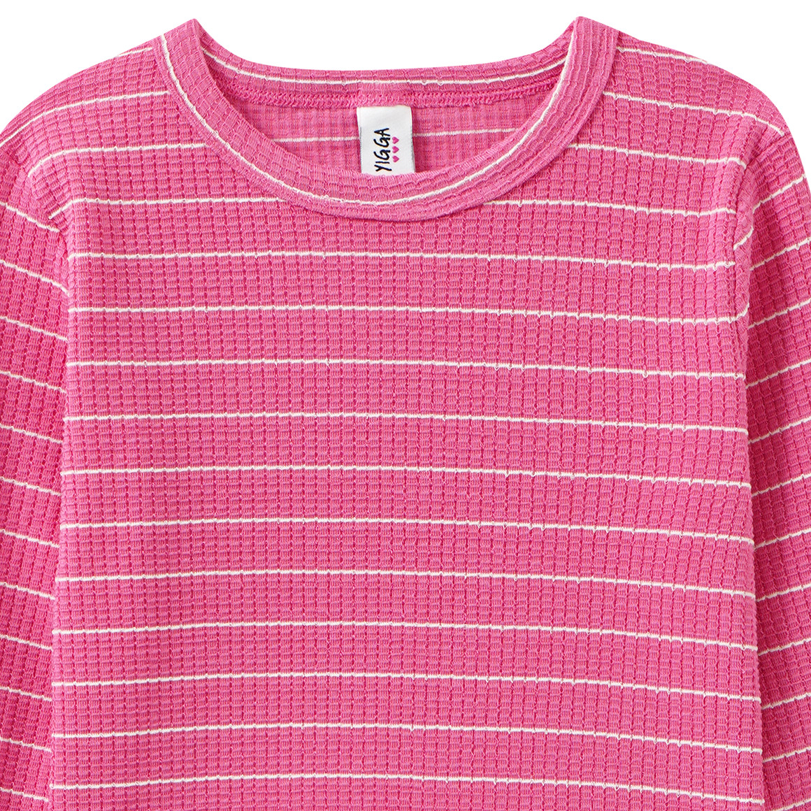 Mädchen Langarmshirt mit Struktur