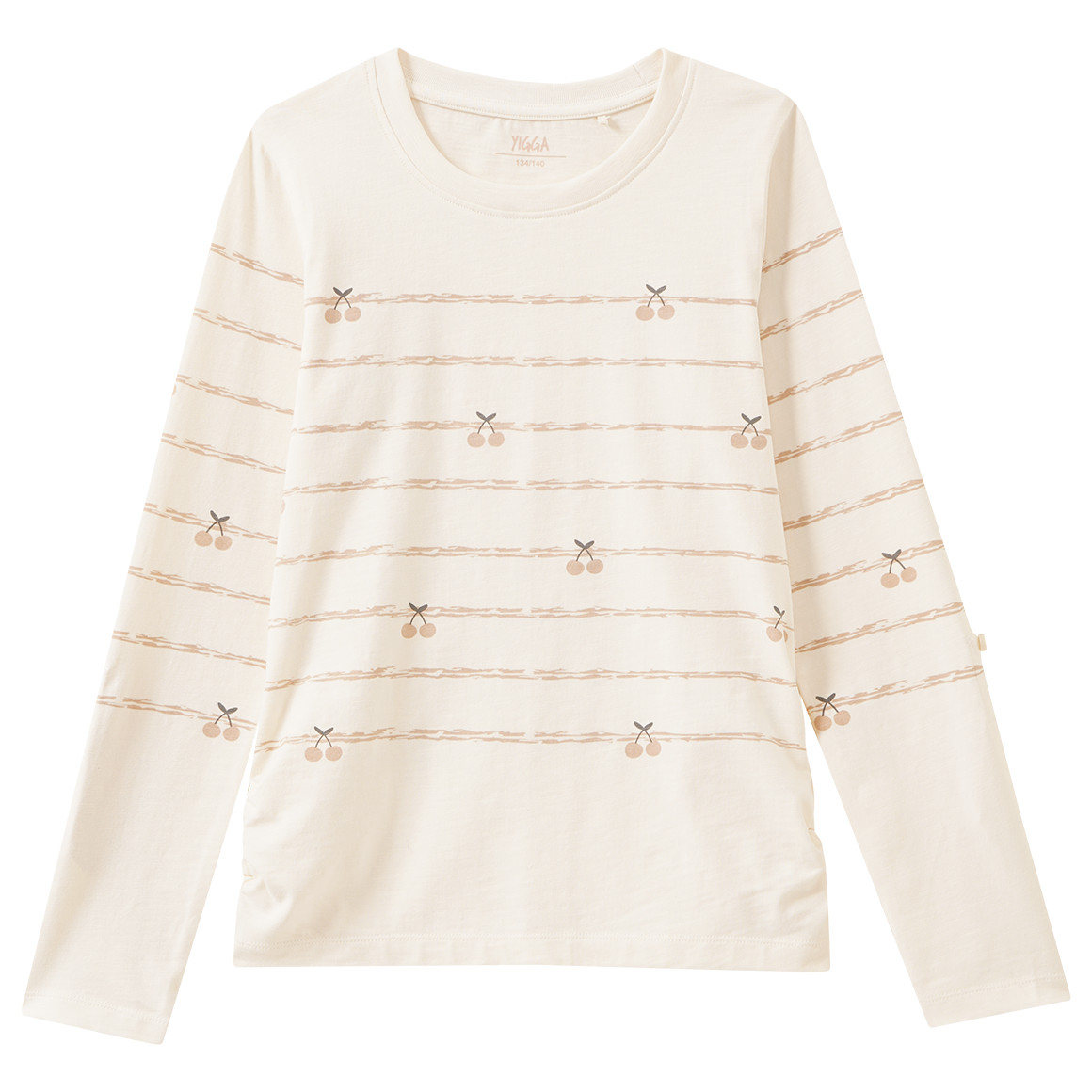 Mädchen Langarmshirt mit Streifen