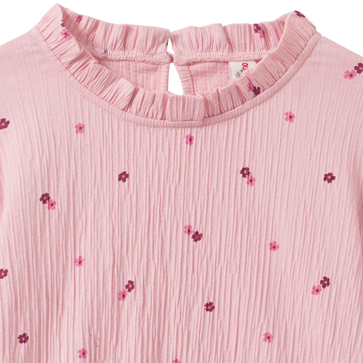 Mädchen Bluse mit Stehkragen