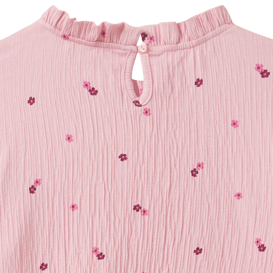 Mädchen Bluse mit Stehkragen