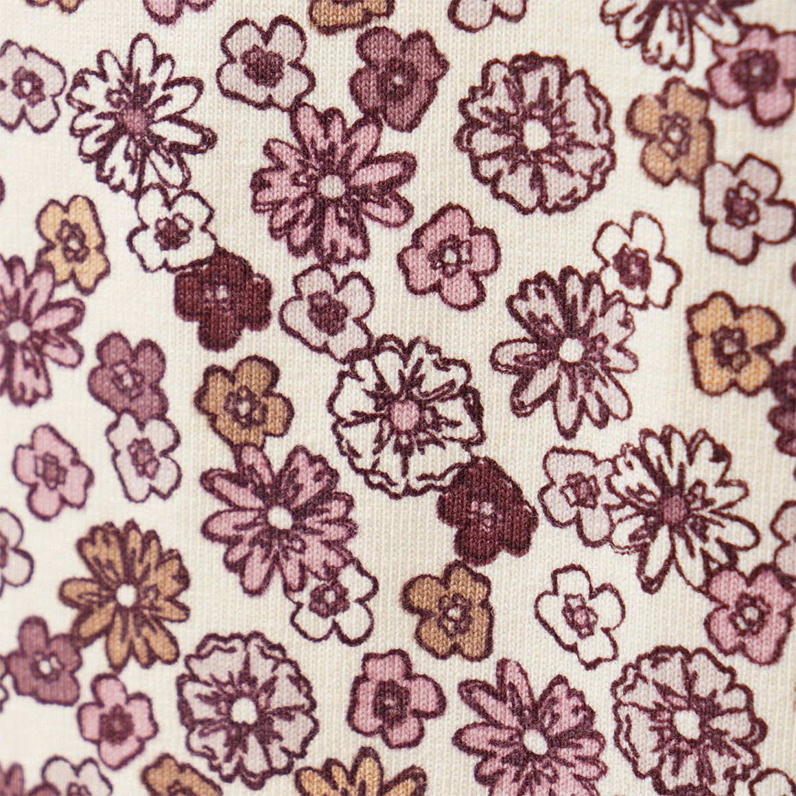 2 Baby Langarmshirts mit Blümchen