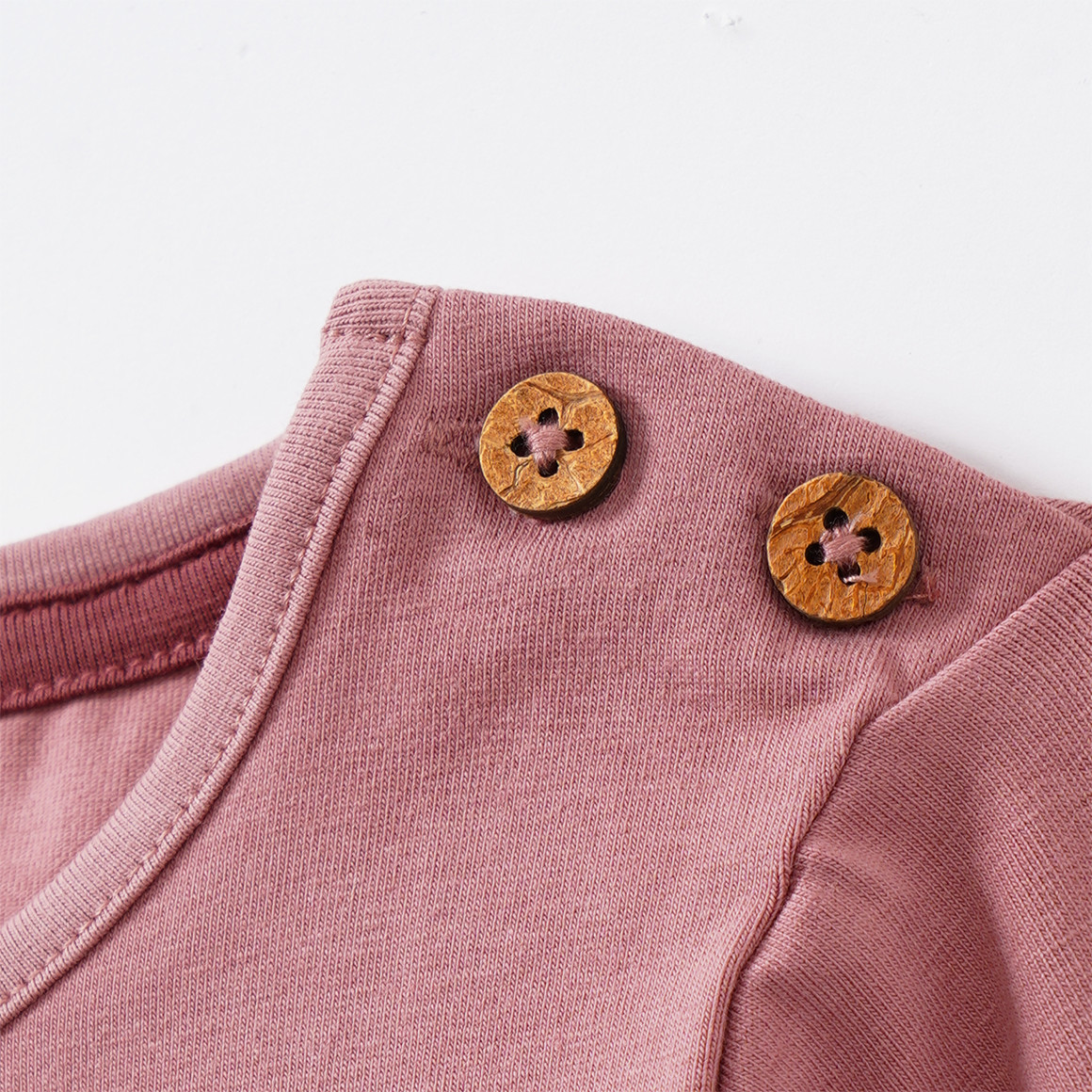 2 Baby Langarmshirts mit Blümchen