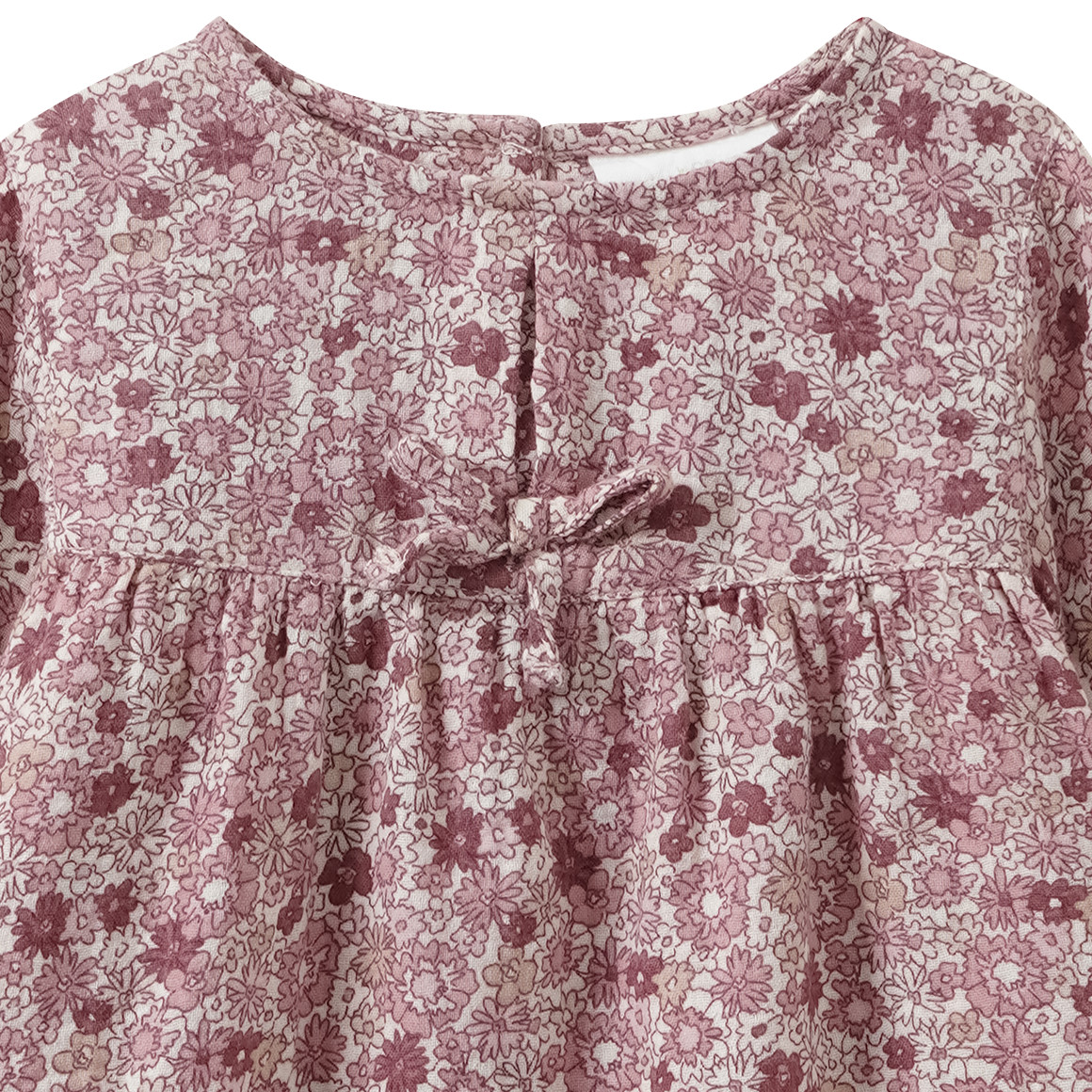 Baby Musselin-Bluse im Millefleur-Design