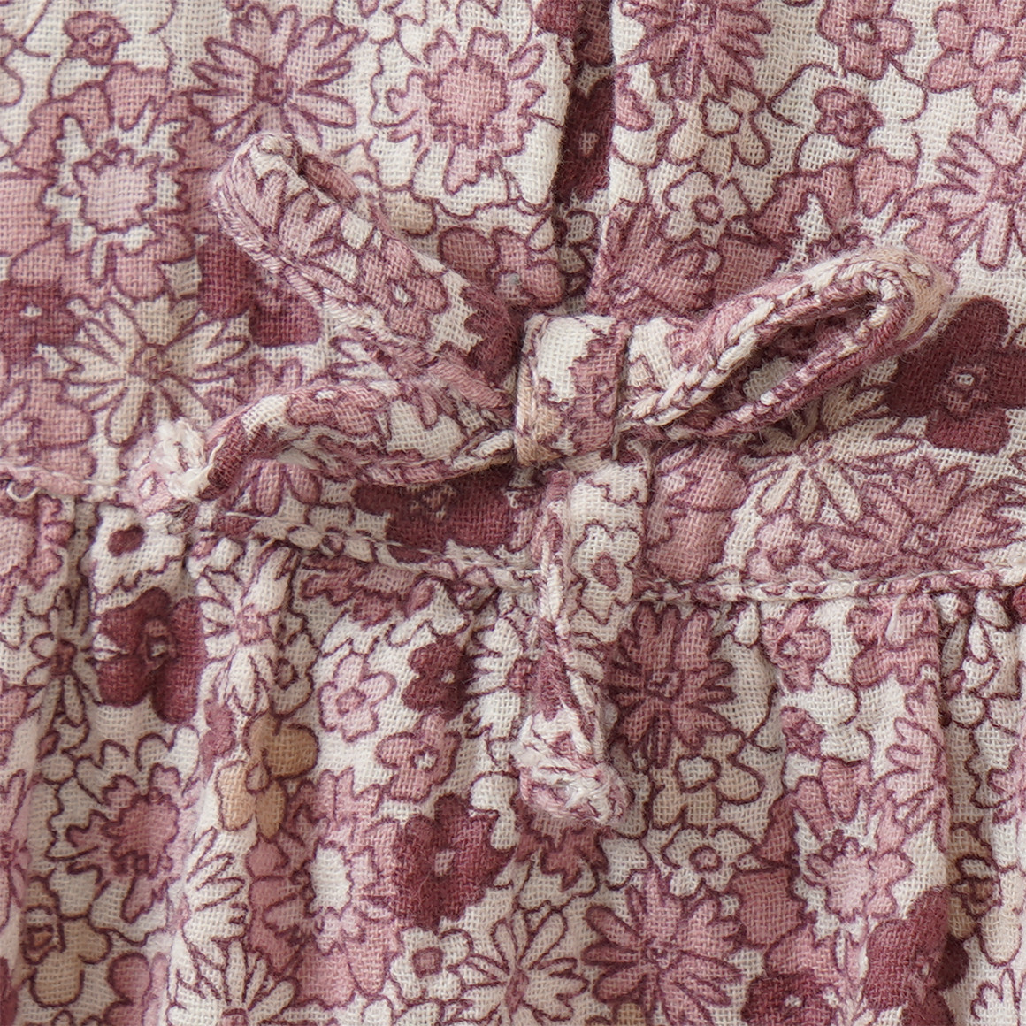 Baby Musselin-Bluse im Millefleur-Design